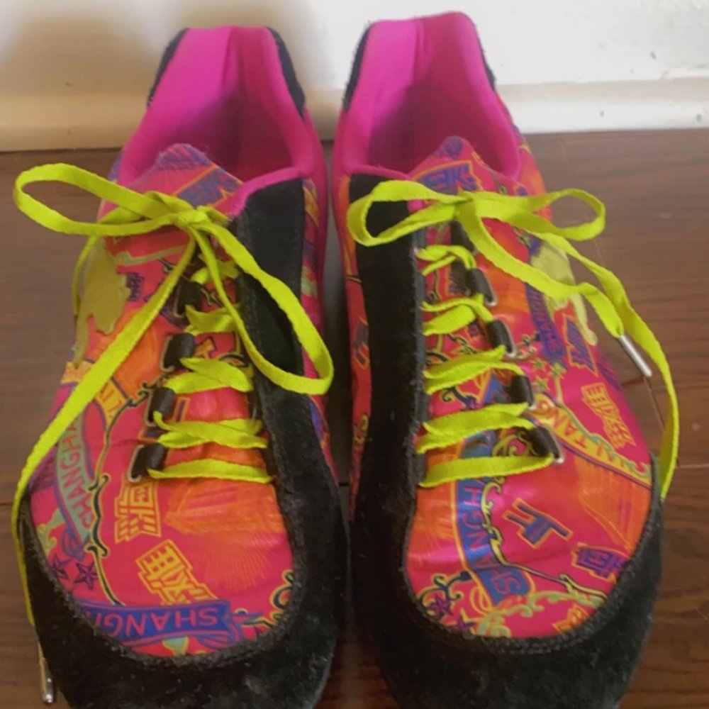 Shanghai Tang  Puma Silk sneakers